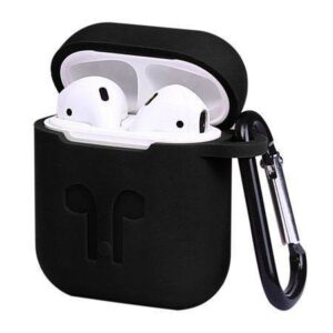 Black AirPods Silicone Cover | Premium Quality | Protective Case | Apple Airpod 2 | i12 TWS Earphones Maroon AirPods Silicone Cover | Premium Quality | Protective Case | Apple Airpod 2 | i12 TWS Earphones