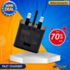 Fast Charging Travel Adaptor Black