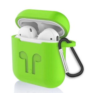 Green AirPods Silicone Cover | Premium Quality | Protective Case | Apple Airpod 2 | i12 TWS Earphones Maroon AirPods Silicone Cover | Premium Quality | Protective Case | Apple Airpod 2 | i12 TWS Earphones (Copy)
