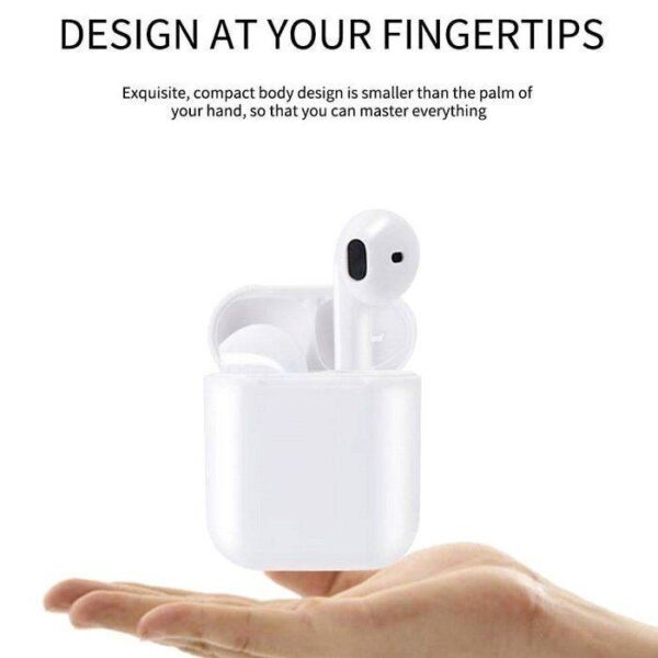 i10 Max Wireless Earphones with Bluetooth 5.0 High Bass Airpods - Image 3