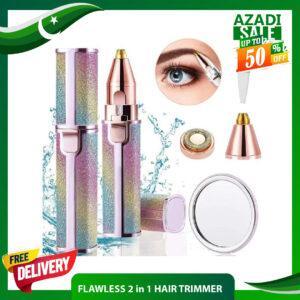 Flawless 2 in 1 Facial Hair Trimmer