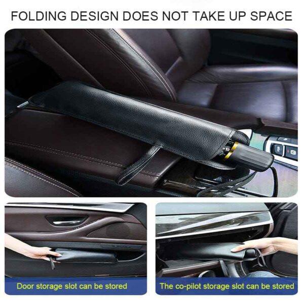 Car Umbrella Sun Shade Cover for Windshield UV Reflecting Foldable for Front Screen - Image 5