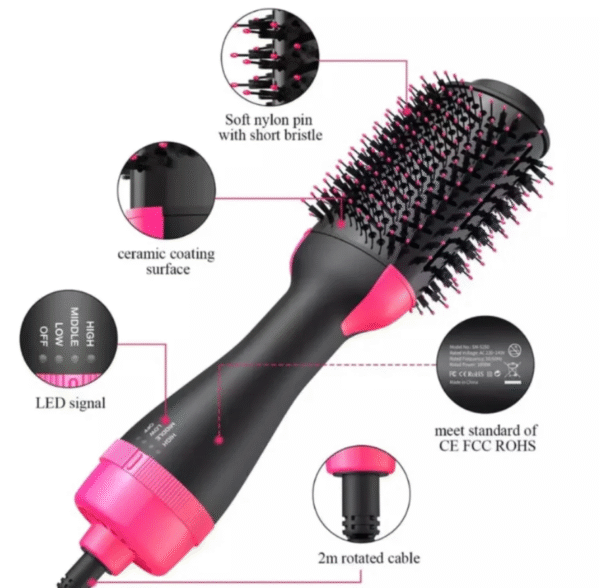 One Step 3 In 1 Hot Air Brush - Image 3